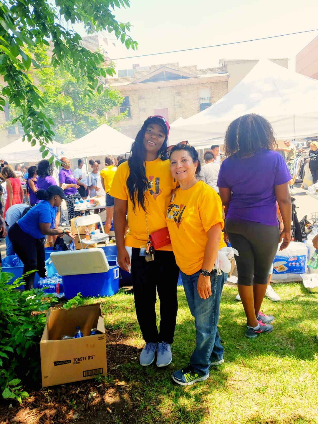 Community outreach volunteers